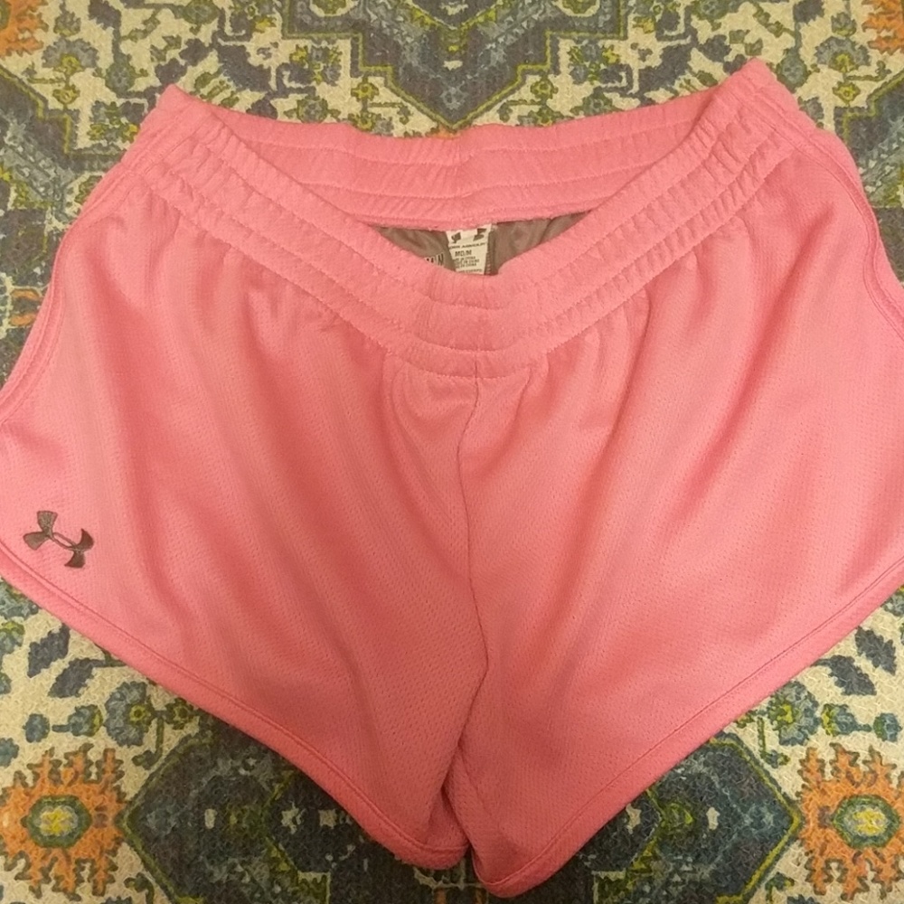 Under Armour Pink Shorts - Medium